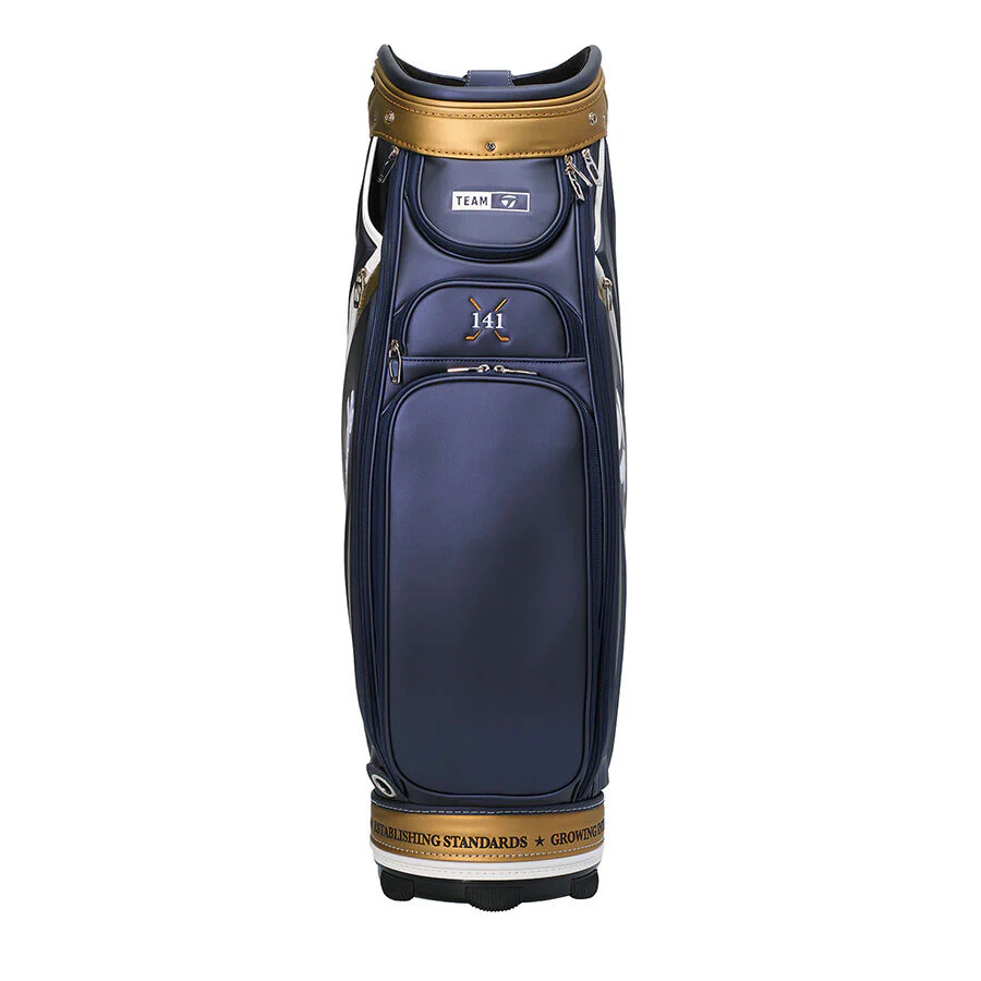 Taylor Made - Professional Championship Staff Bag Navy/Gold - Image 4