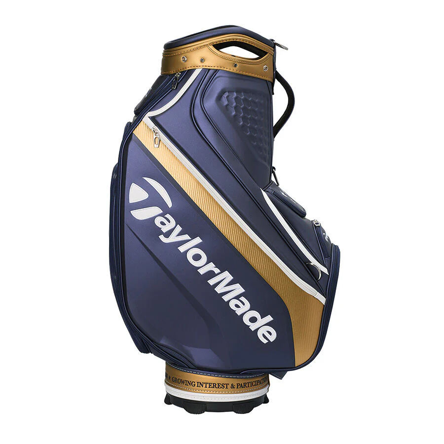 Taylor Made - Professional Championship Staff Bag Navy/Gold - Image 5