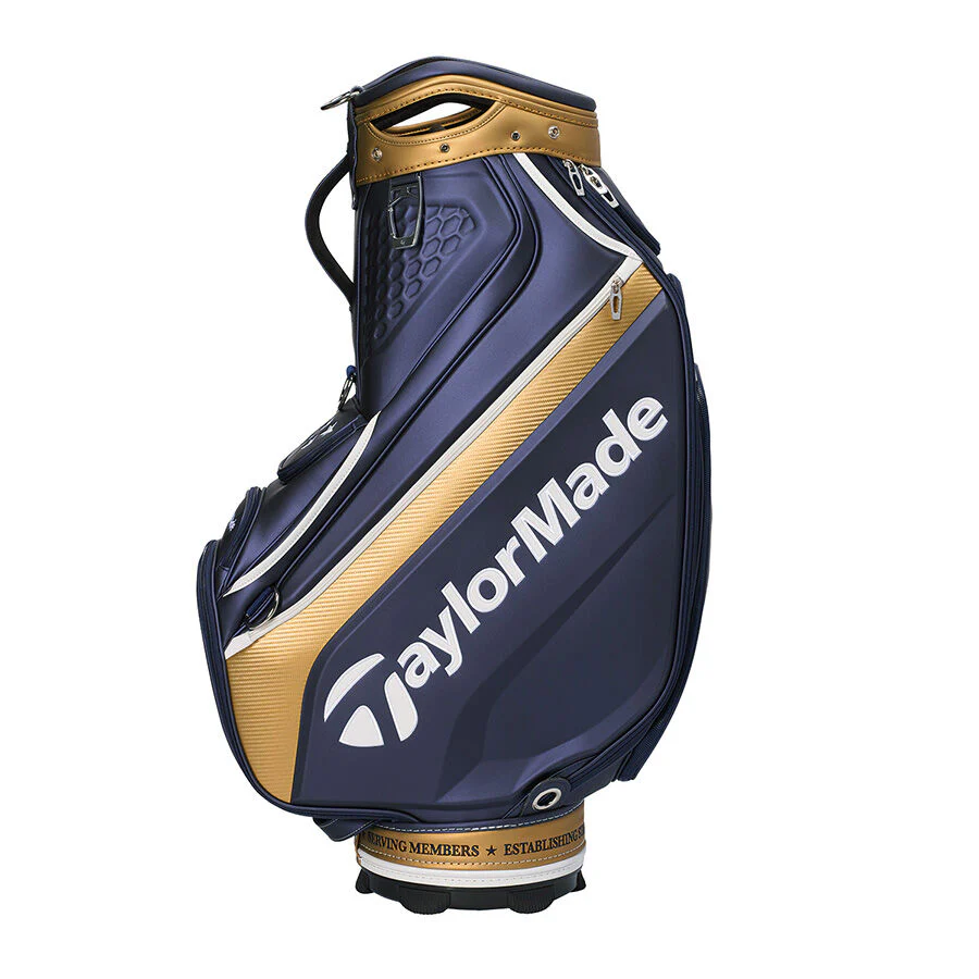 Taylor Made - Professional Championship Staff Bag Navy/Gold - Image 6