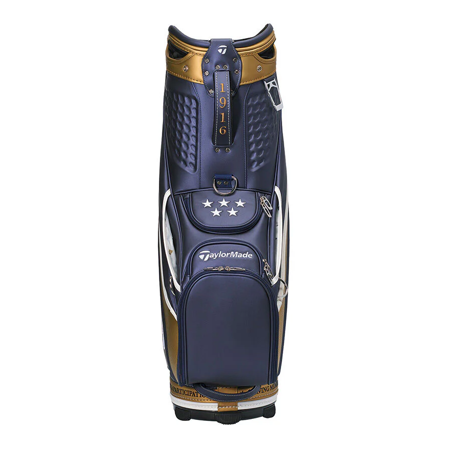 Taylor Made - Professional Championship Staff Bag Navy/Gold - Image 7