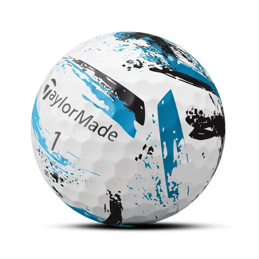 TaylorMade 2024 SpeedSoft Ink Blue & Black Golf Balls - Image 4