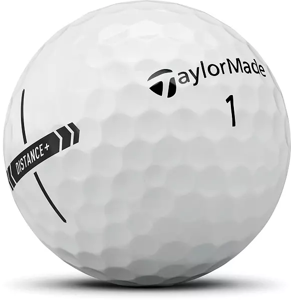 TaylorMade 2025 Distance+ White Golf Balls - Image 2