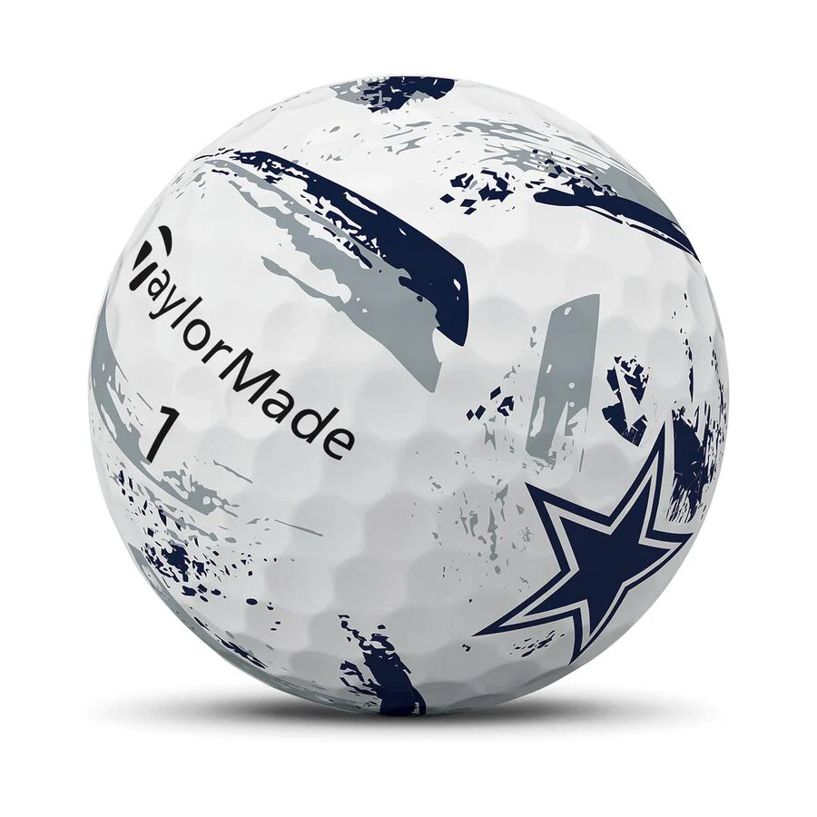 TaylorMade Speed Soft Ink NFL Dallas Cowboys Golf Balls - Image 4