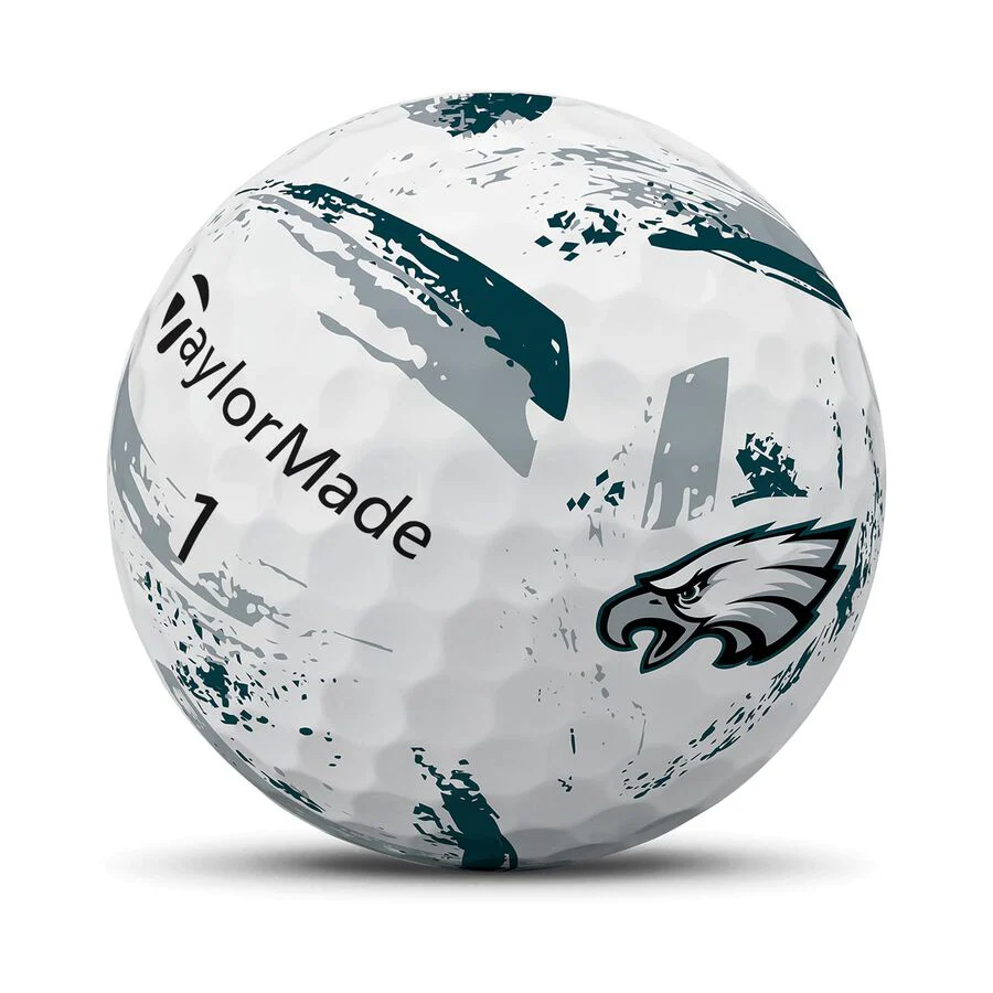 TaylorMade Speed Soft Ink NFL Philadelphia Eagles Golf Balls - Image 4