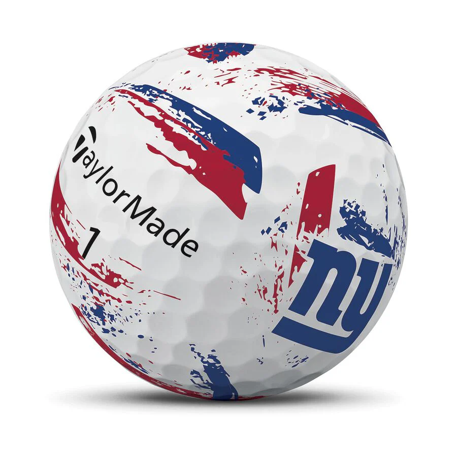 TaylorMade Speed Soft Ink NFL New York Giants Golf Balls - Image 4