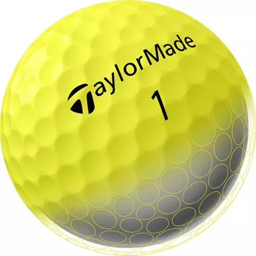 TaylorMade 2024 SpeedSoft Yellow Golf Balls - Image 3