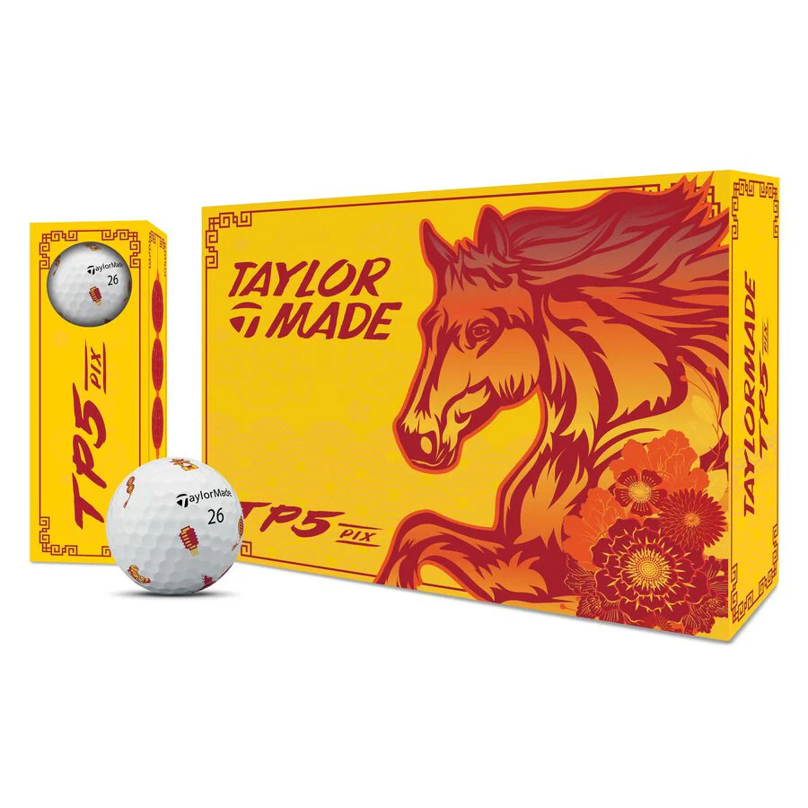 TaylorMade TP5 pix Lunar New Year Golf Balls - Image 5