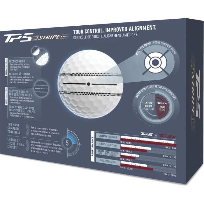 TaylorMade TP5 Stripe 2026 Golf Balls - Image 6