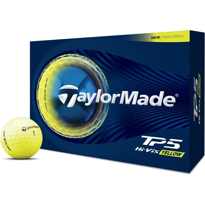 TaylorMade TP5 Yellow 2026 Golf Balls