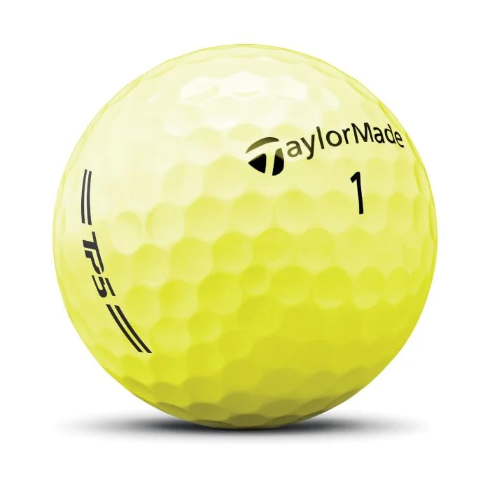 TaylorMade TP5 Yellow 2026 Golf Balls - Image 2
