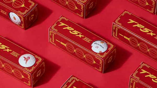TaylorMade TP5x pix Lunar New Year Golf Balls - Image 13