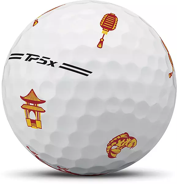 TaylorMade TP5x pix Lunar New Year Golf Balls - Image 6