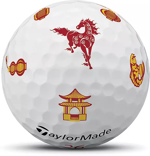 TaylorMade TP5x pix Lunar New Year Golf Balls - Image 8