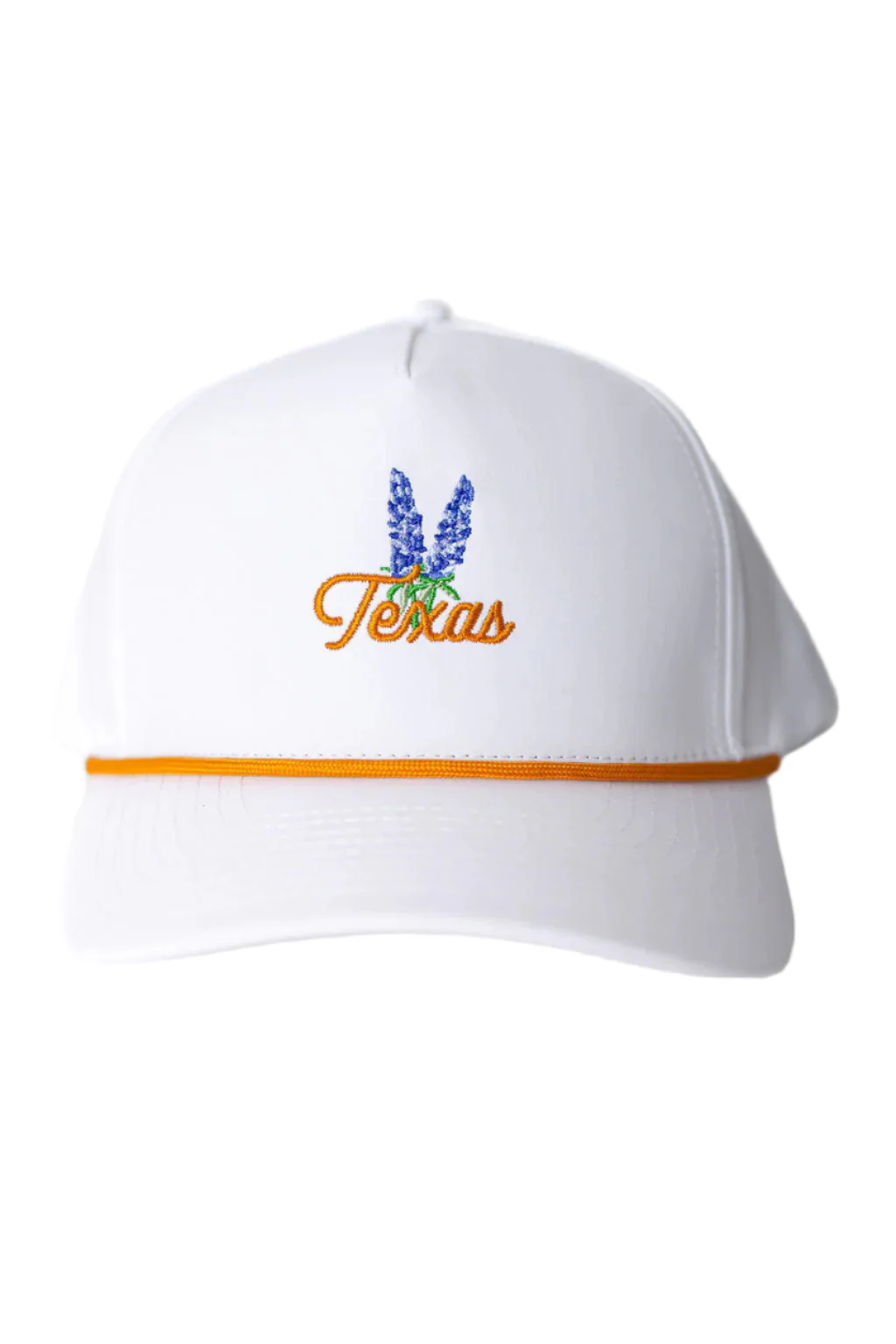 Texas Bluebonnet Rope Hat "Orange"