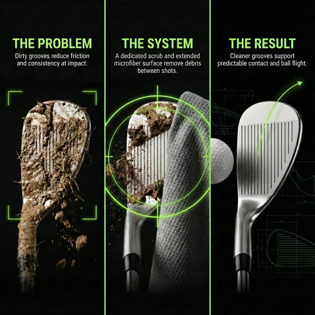 The 40 Magnetic Golf Towel + Landing Pad System - Image 4