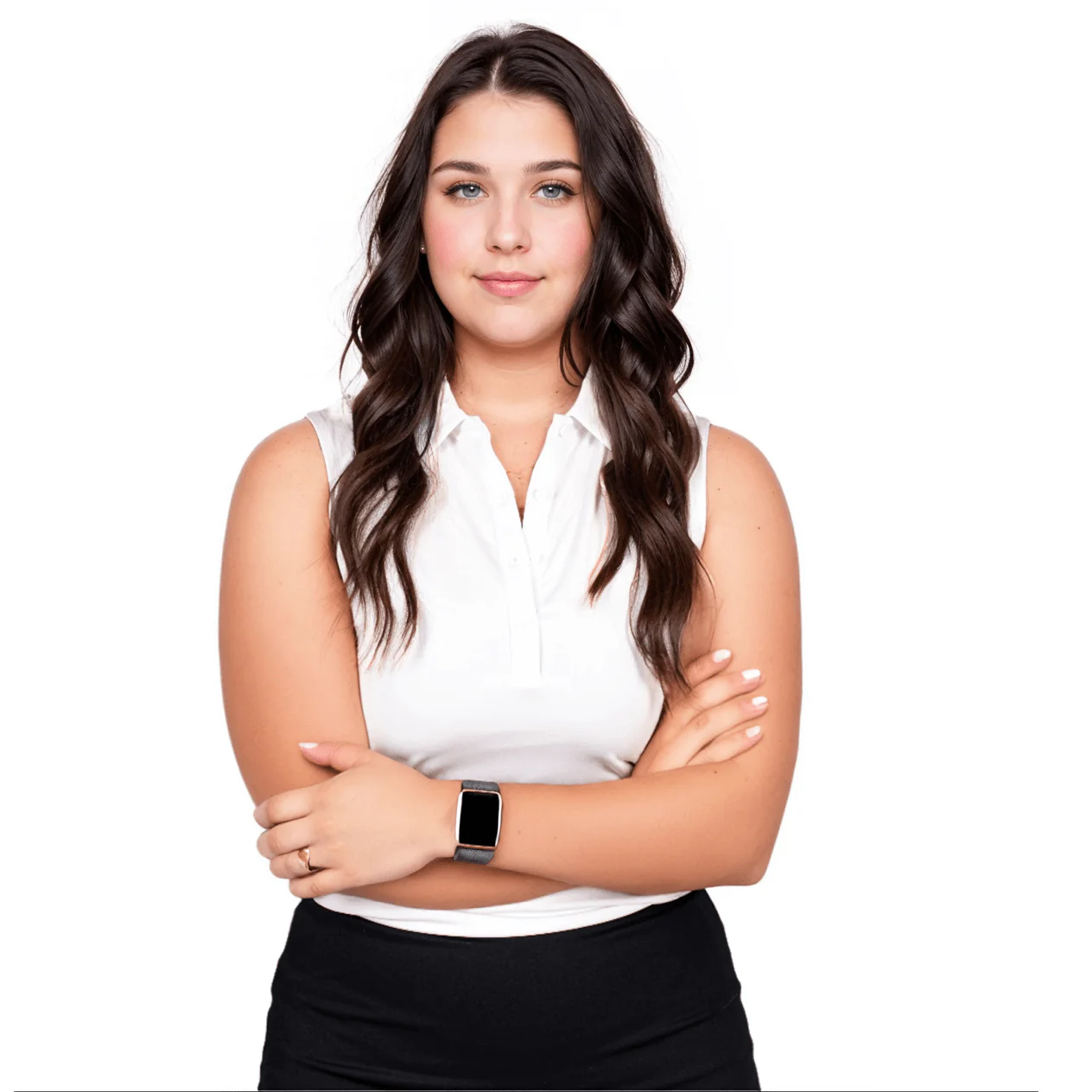 The Angry Snowman Women's (Sleeveless) polo - Image 2