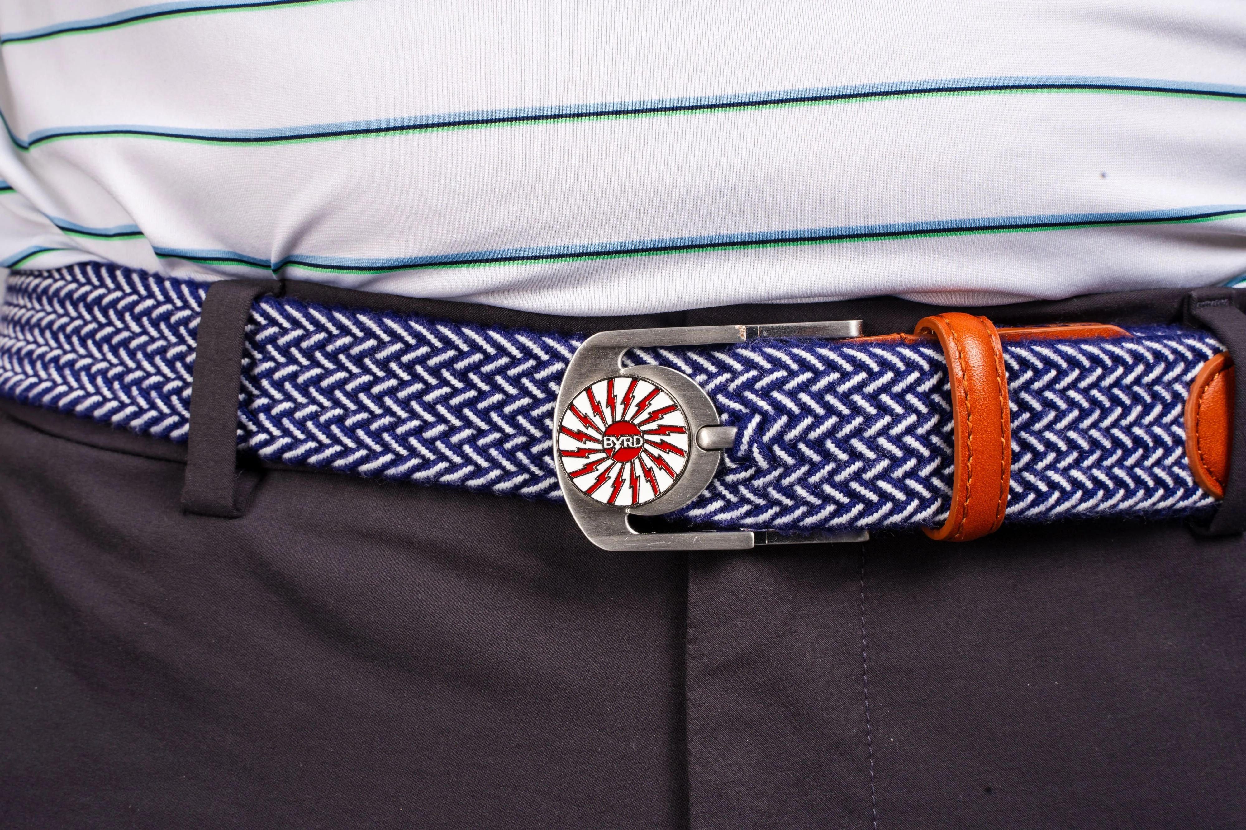 THE BRAIDED BYRD GOLF BELT - Mountain Bluebyrd - Image 11
