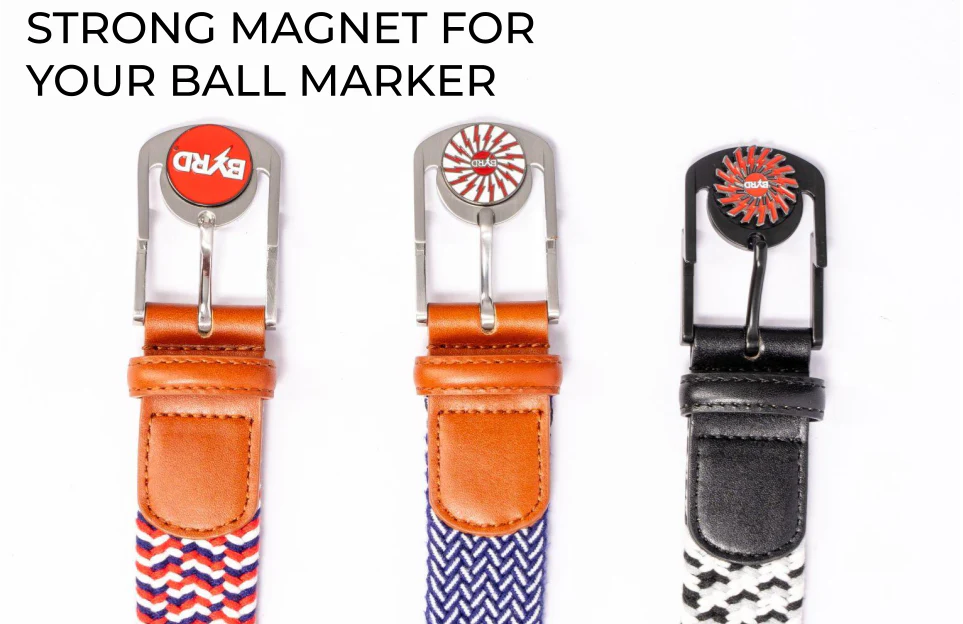 THE BRAIDED BYRD GOLF BELT - Mountain Bluebyrd - Image 3