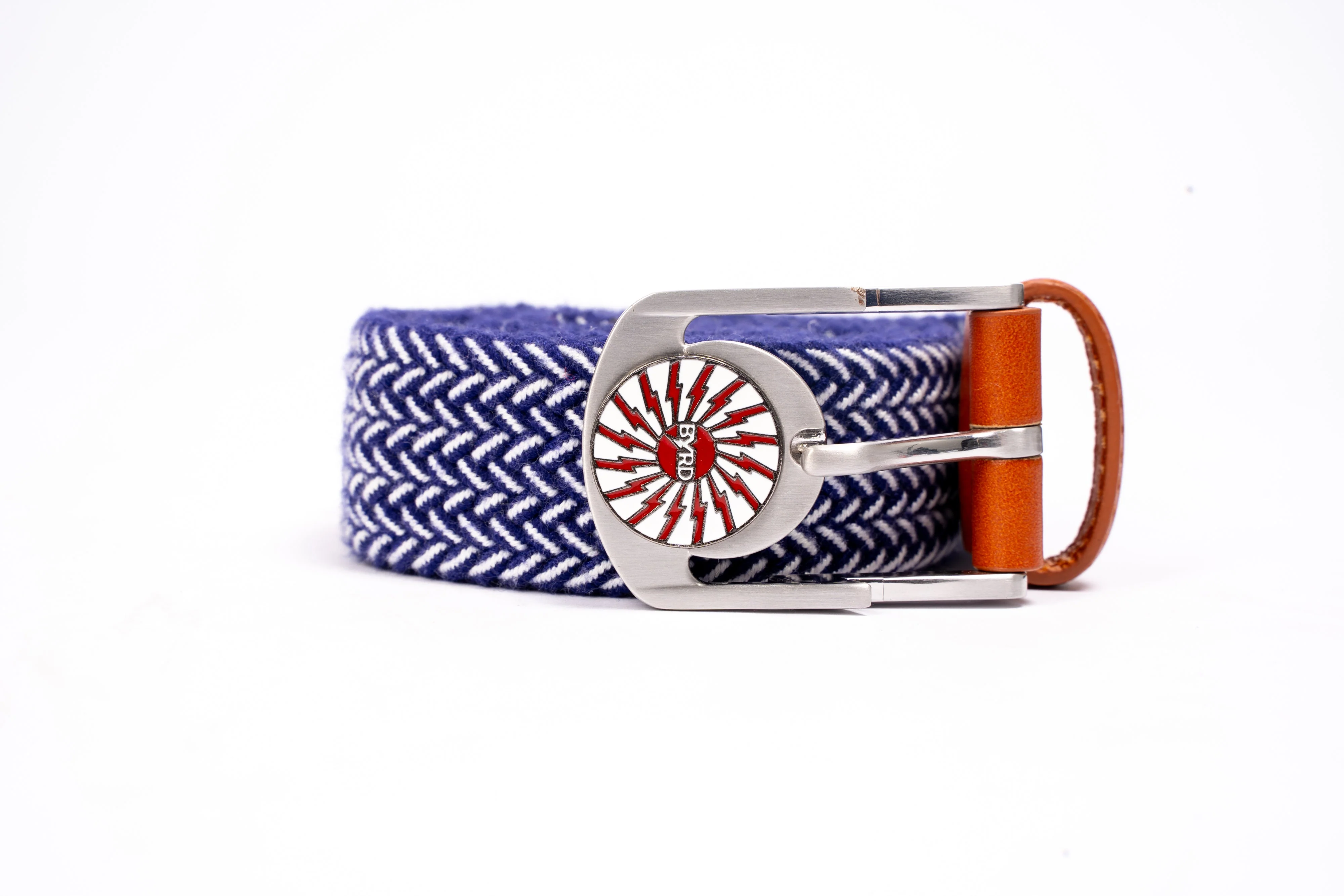 THE BRAIDED BYRD GOLF BELT - Mountain Bluebyrd - Image 4