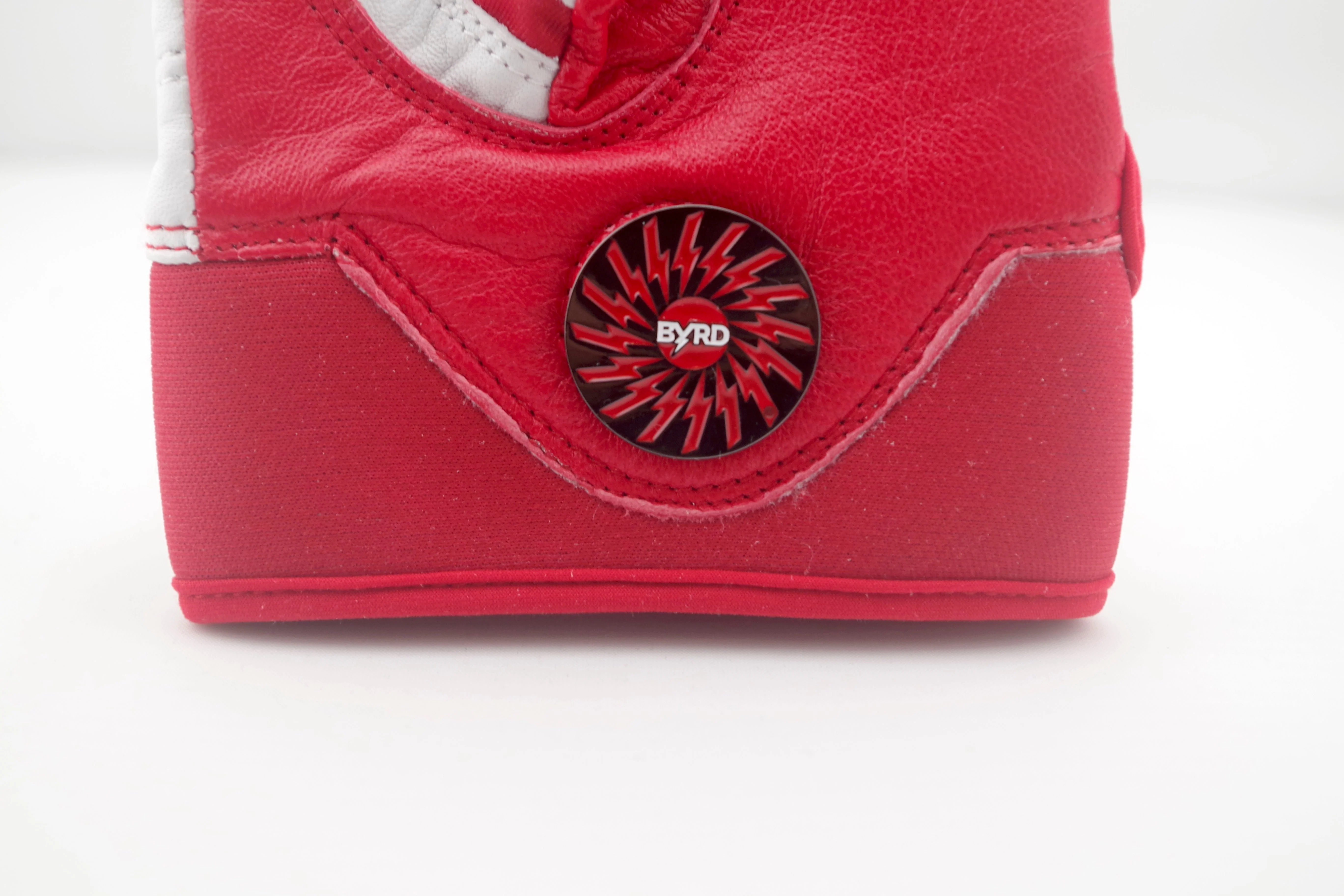 THE BYRD GOLF GLOVE - White/Red - Image 8