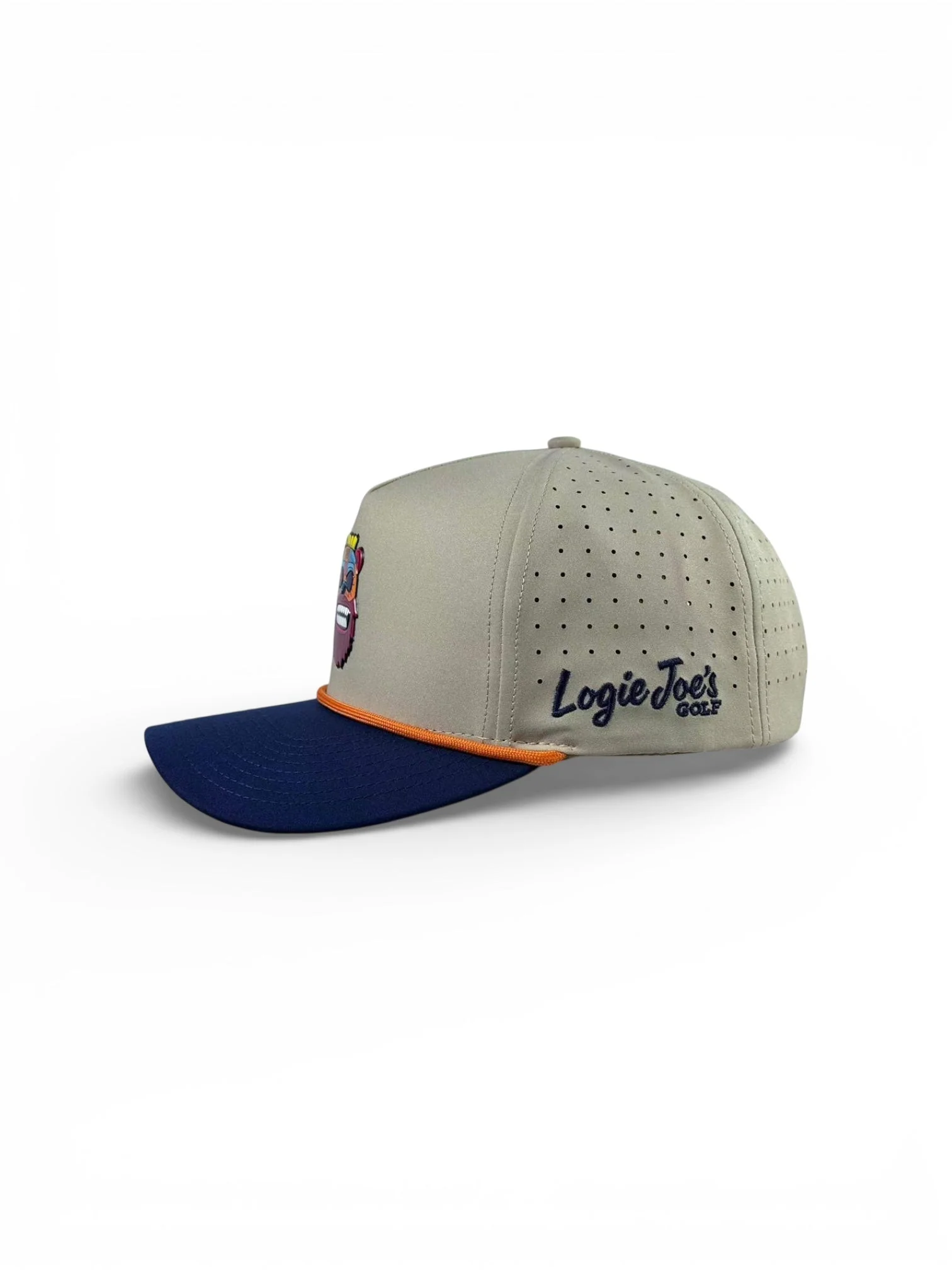 Tiki Bear Golf Hat | Snapback Cap | Built-in Magnetic Ball Marker Holder + Marker Included | Adjustable Multicolor - Image 7