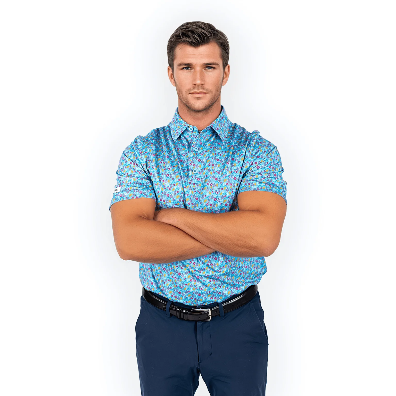 Time to Par/Tee Men's Polo - Image 2