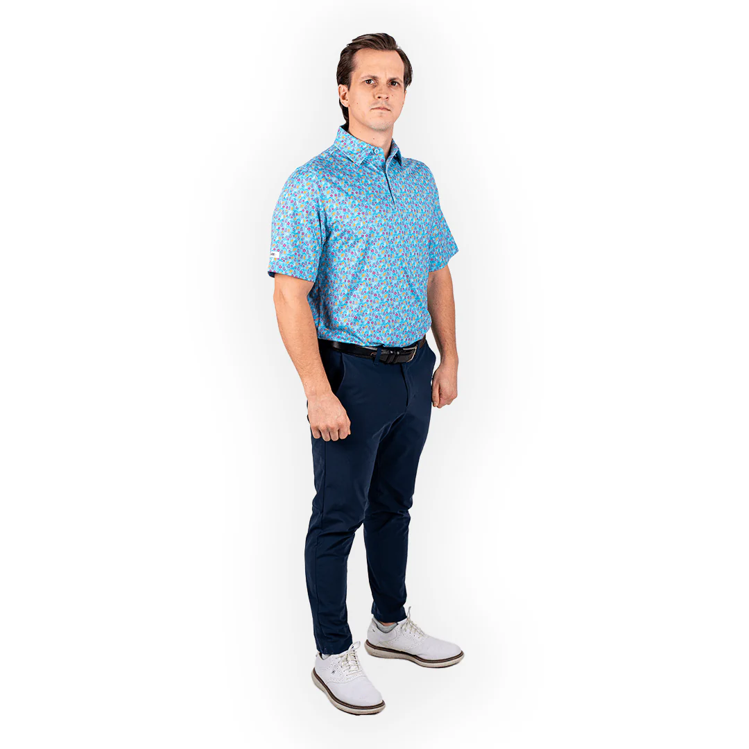 Time to Par/Tee Men's Polo - Image 5