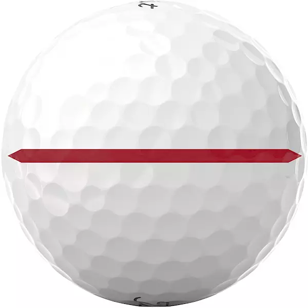 Titleist 2025 Pro V1 Performance Alignment Red Line Golf Balls - Image 6