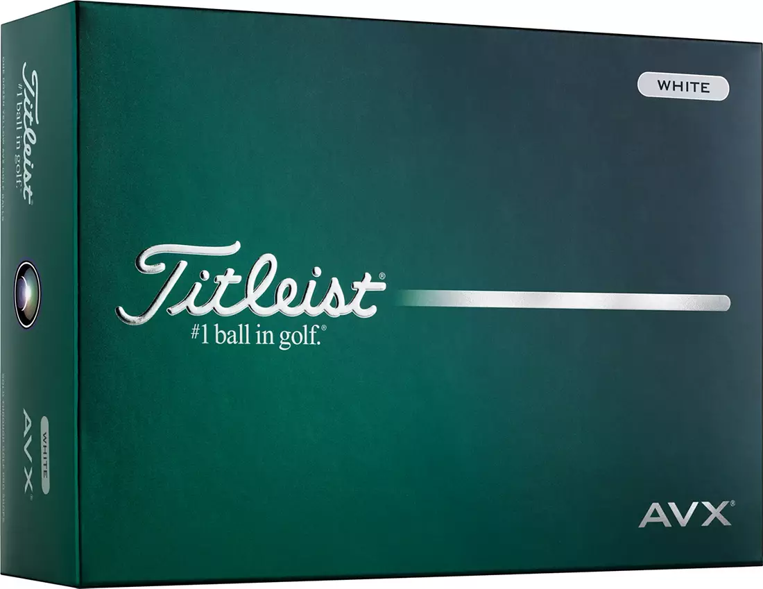 Titleist 2026 AVX White Golf Balls