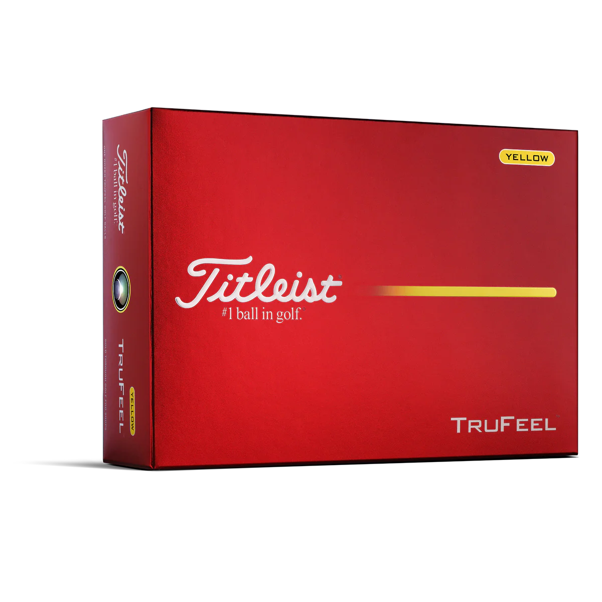 Titleist 2026 TruFeel Yellow Golf Balls