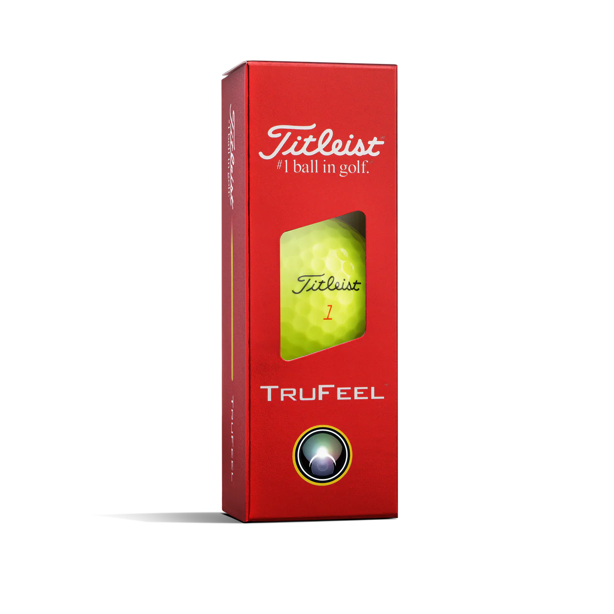 Titleist 2026 TruFeel Yellow Golf Balls - Image 3