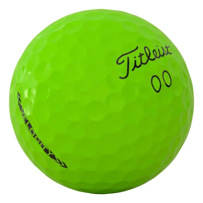 Titleist 2026 Velocity Matte Green Double Digits Golf Balls - Image 3