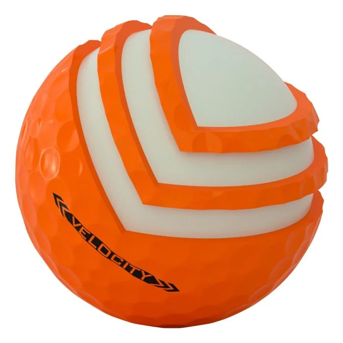 Titleist 2026 Velocity Matte Orange Double Digits Golf Balls - Image 6