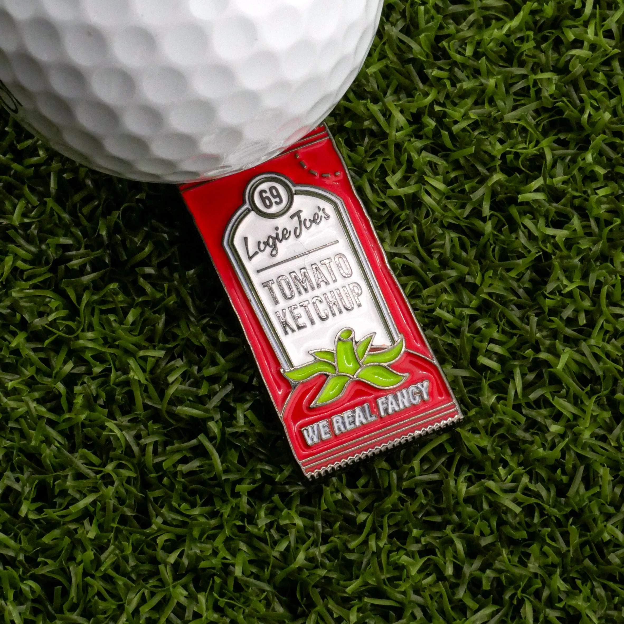 Tomato Ketchup Sauce Packet Ball Marker - Image 2