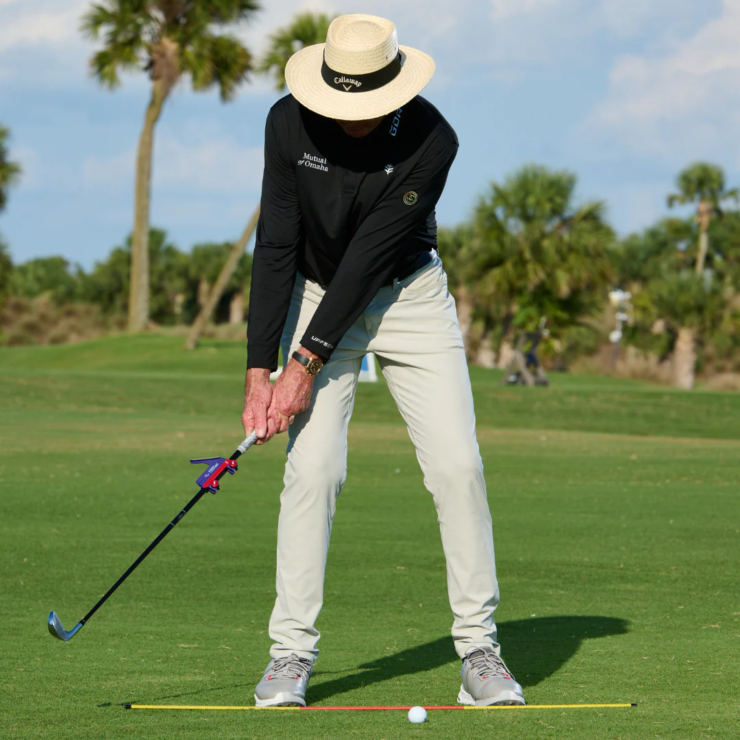 Top Training Aids Bundle: The Straightaway, Swing Setter and Aimstick + Training Grip - Image 8
