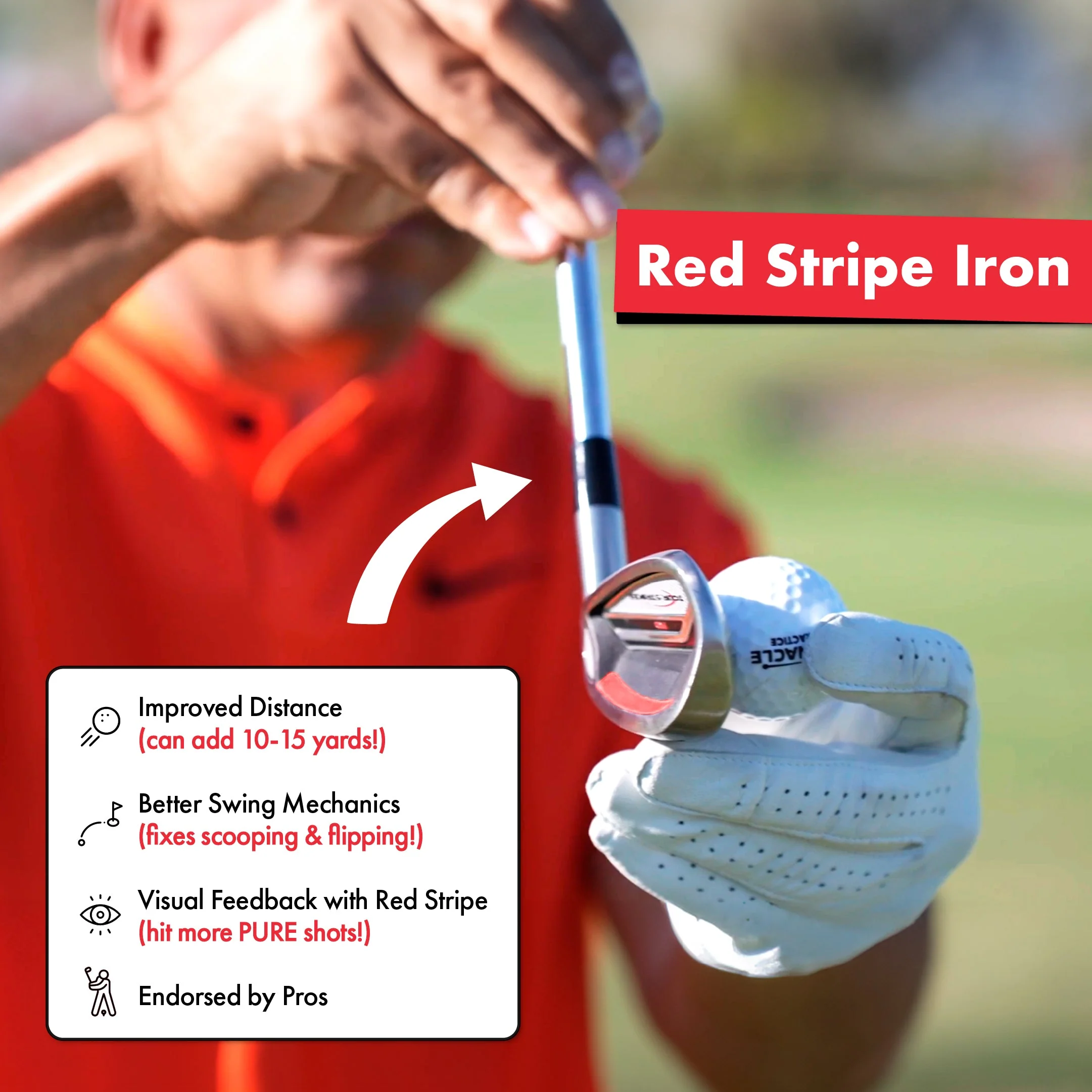 Tour Striker 7-Iron RED STRIPE - 15 Year Anniversary LIMITED EDITION - Image 4