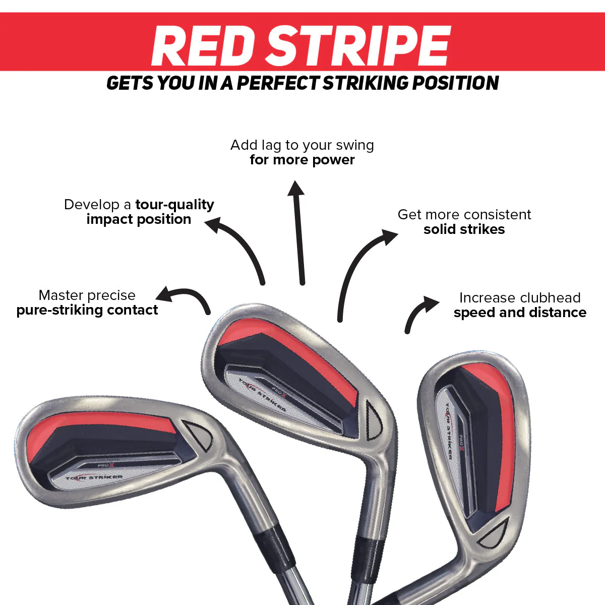 Tour Striker Pro 7X (RH) RED STRIPE - 15th Year ANNIVERSARY - Image 2