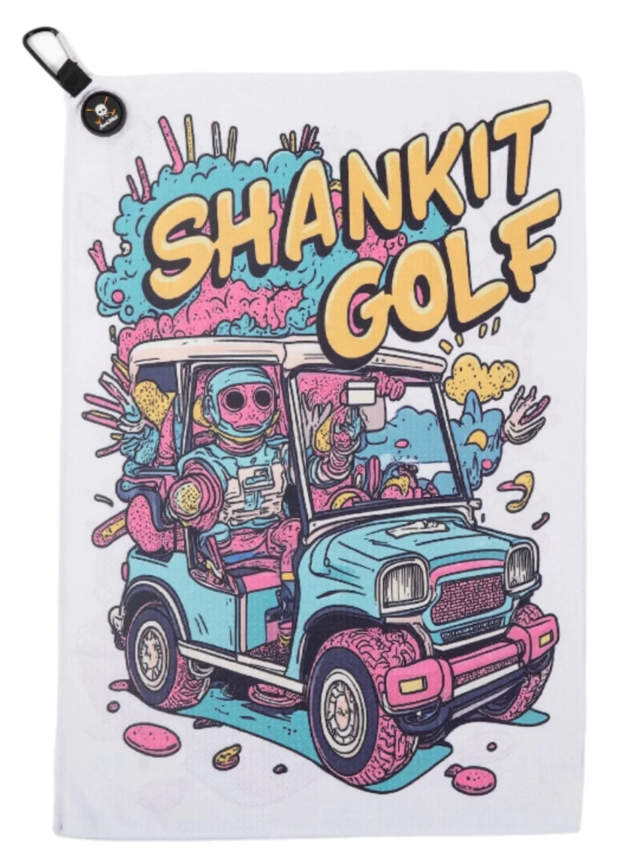Trippy Alien Candy Towel