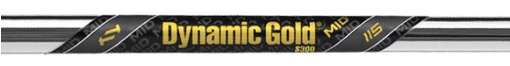 True Temper Dynamic Gold Mid Steel Taper Tip Iron Shaft (Duplicate)
