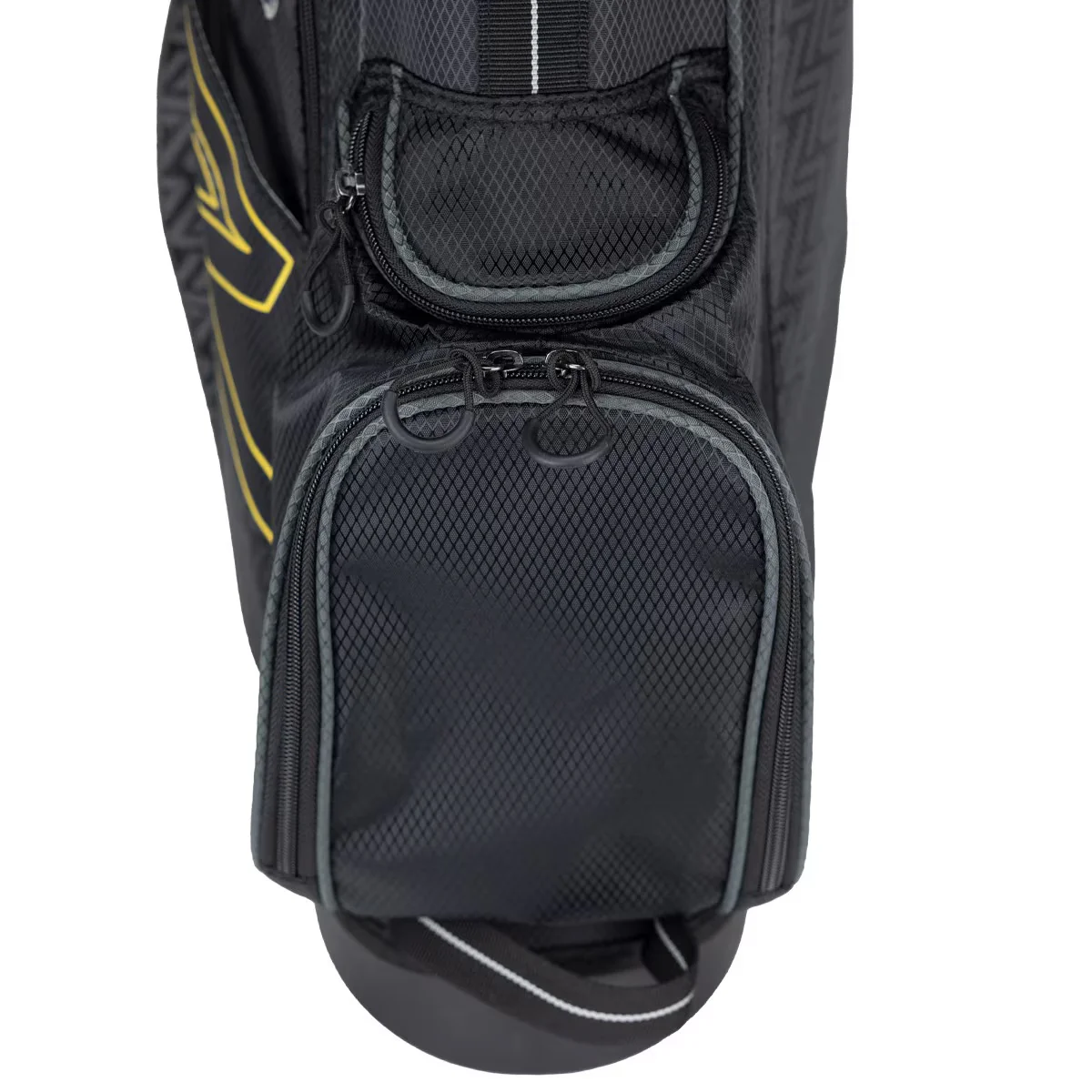U.S. Kids Golf UL-7 5 Club Stand Set (Approx Age 12, Height 63"-66") Black/Gold Bag - Image 3