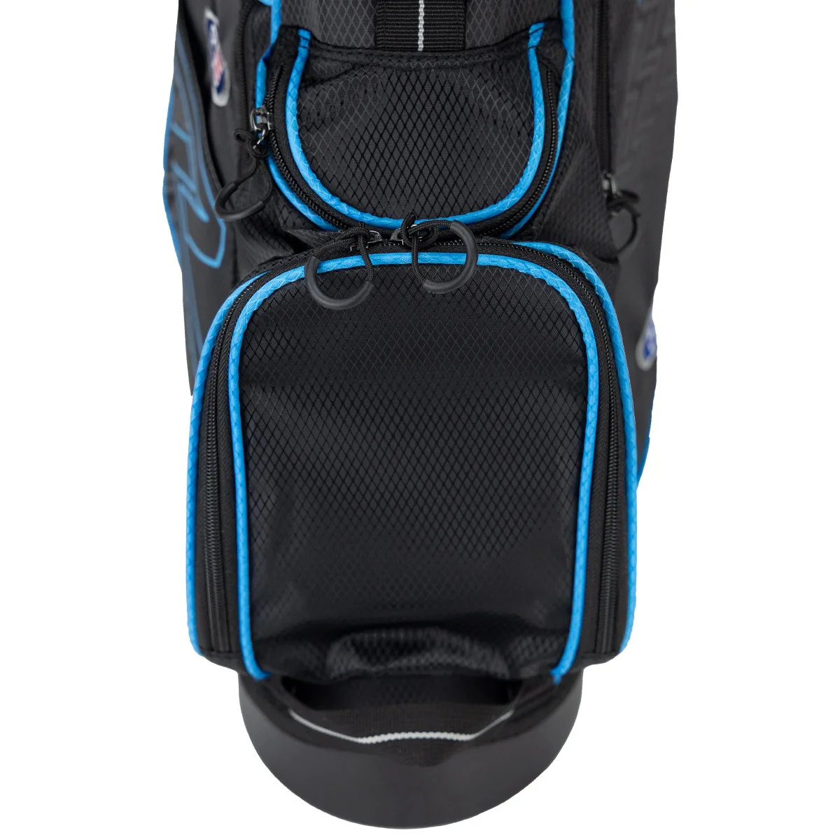 U.S. Kids Golf UL-7 5 Club Stand Set (Approx Age 7, Height 48"-51") Black/Teal Bag - Image 2