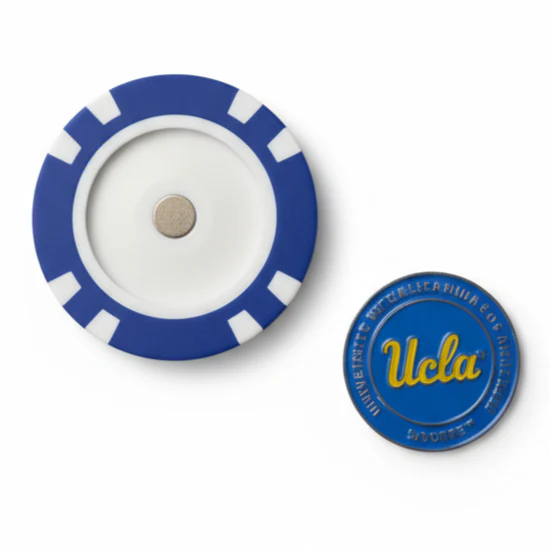 UCLA Bruins Officially Licensed Poker Chip Ball Marker - Image 4
