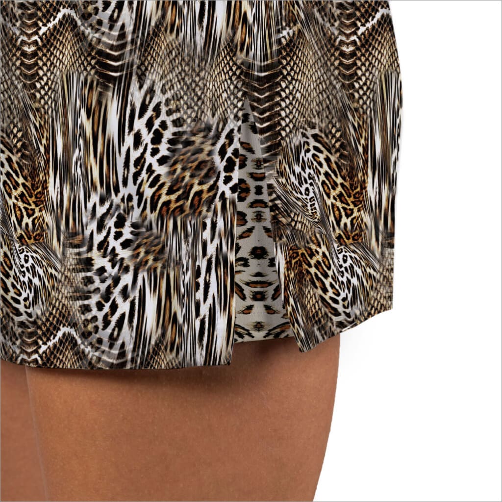 UNTAMED ANIMAL PRINT SKORT - Image 4