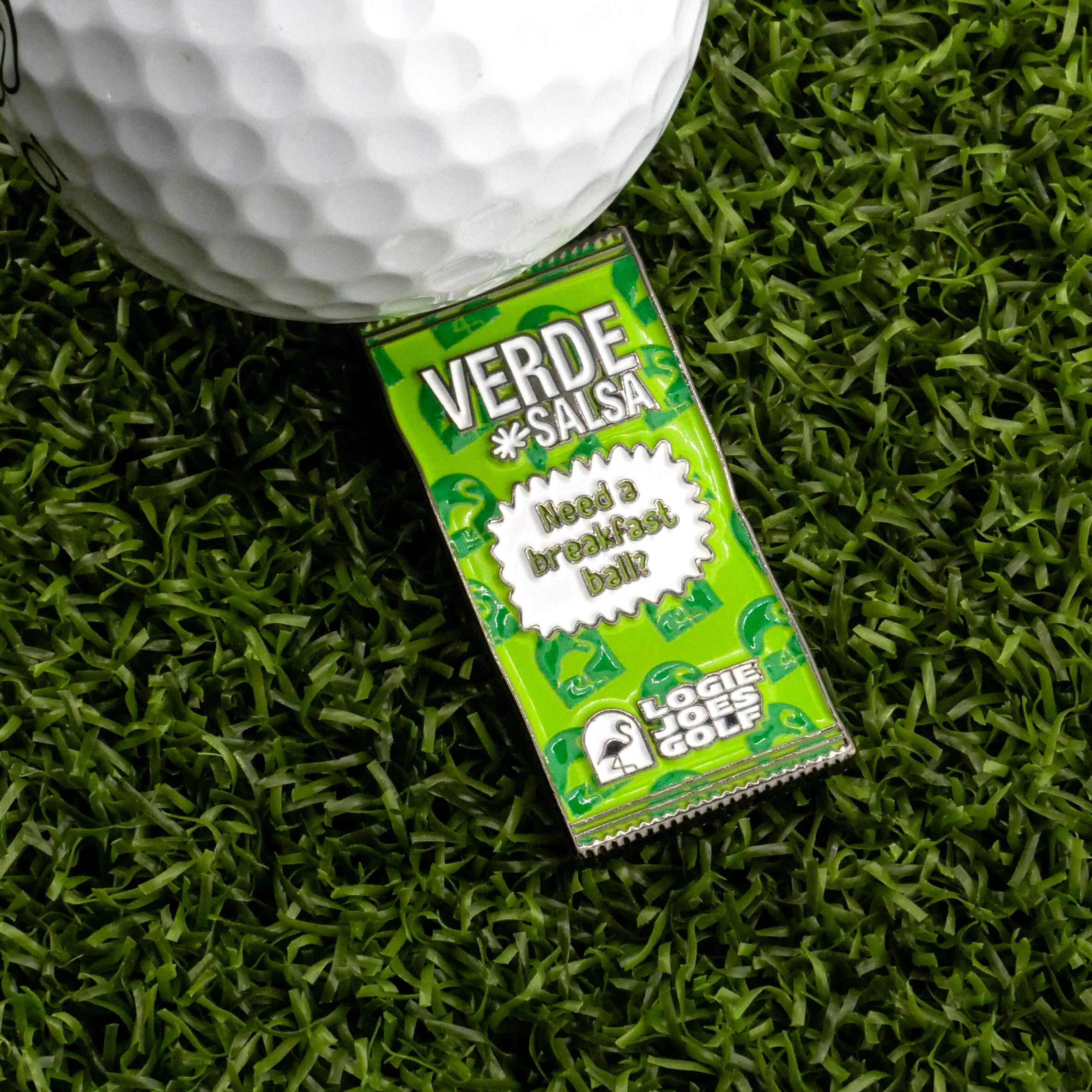 Verde Salsa Taco Sauce Packet Ball Marker - Image 2
