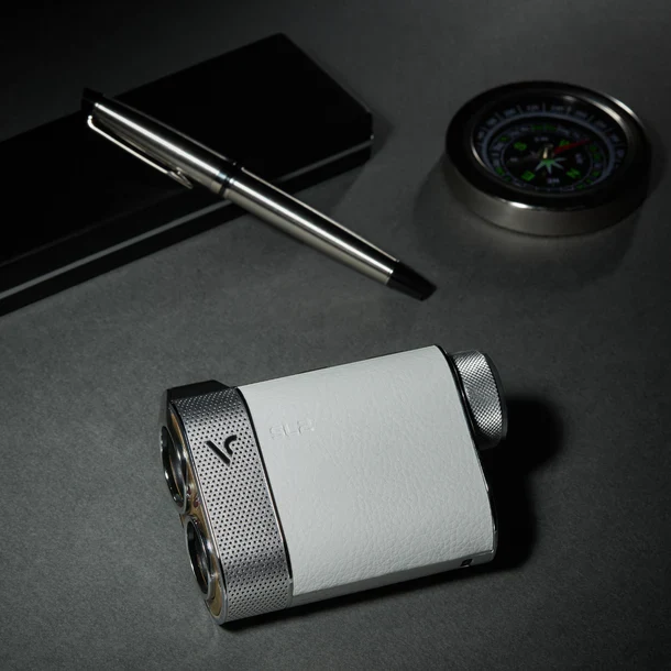 Voice Caddie SL2 Active Hybrid Laser Golf Rangefinder with GPS - White - Image 4
