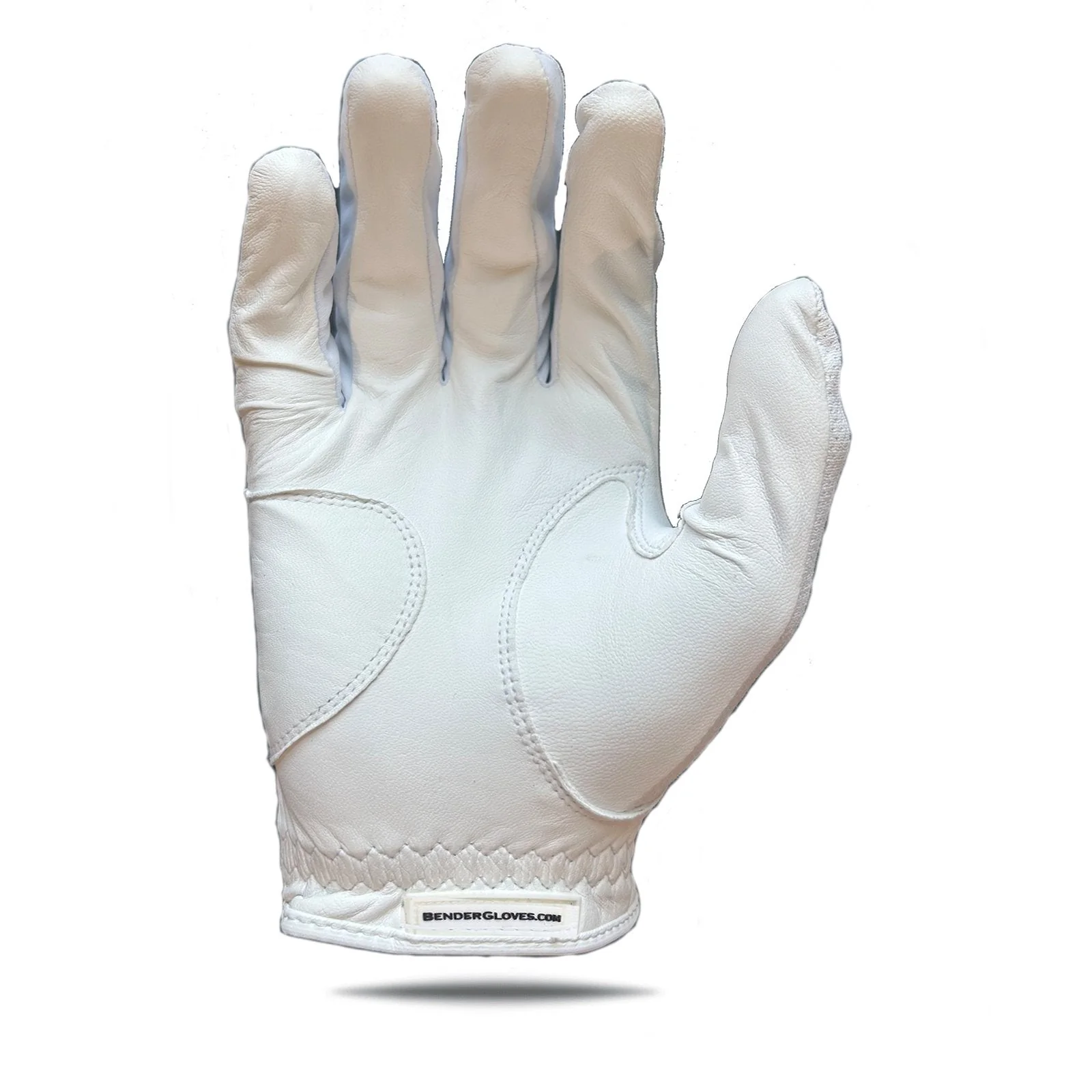 White Mesh Golf Glove - Image 2