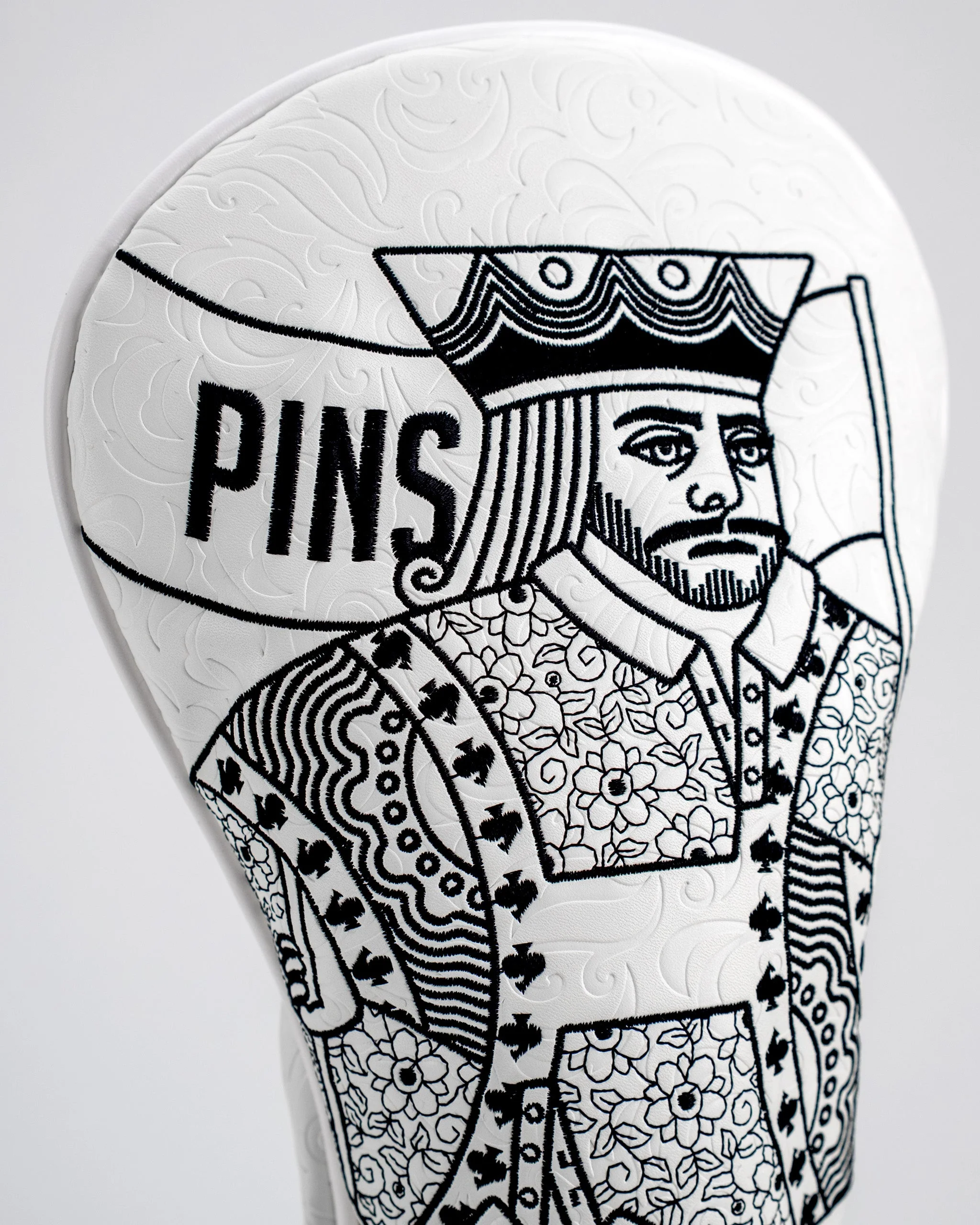 White Out King of Spades - Driver Cover - Image 7