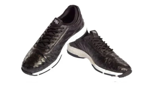 William & Harry Men's Ostrich Skin Golf Shoes