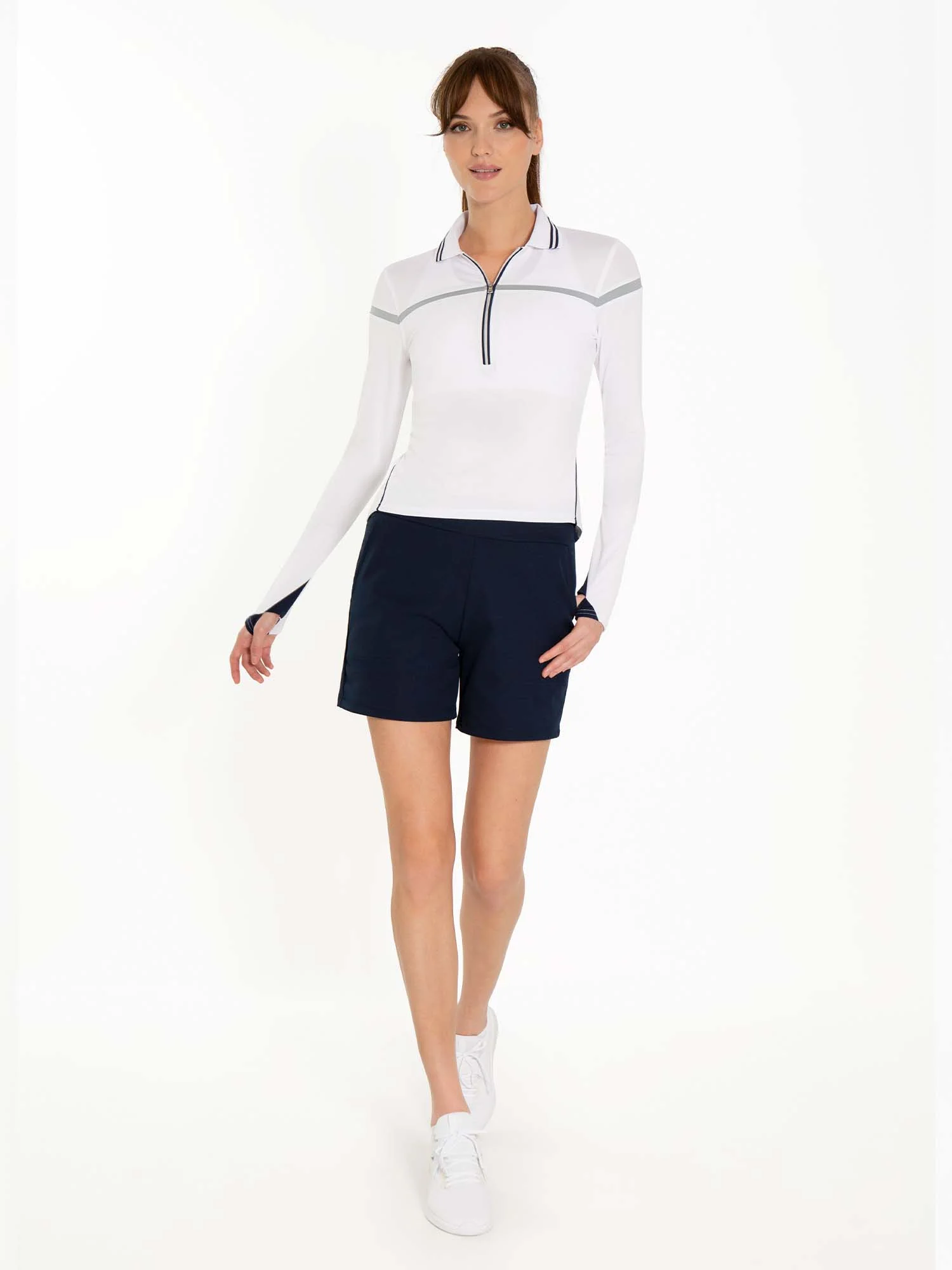 Women's Golf Shorts - Midnight - Image 4