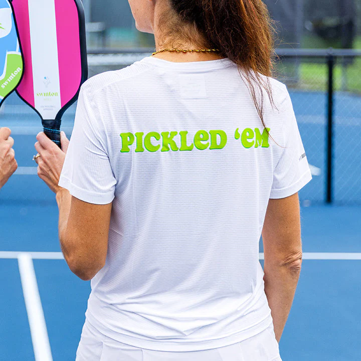 Women's Pickled 'em LUX Performance Shirt - Image 7